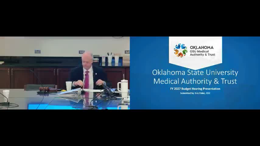 OSU Medical Authority says $8M trauma appropriation will be used as state match for Saint Francis partnership; funds not yet spent