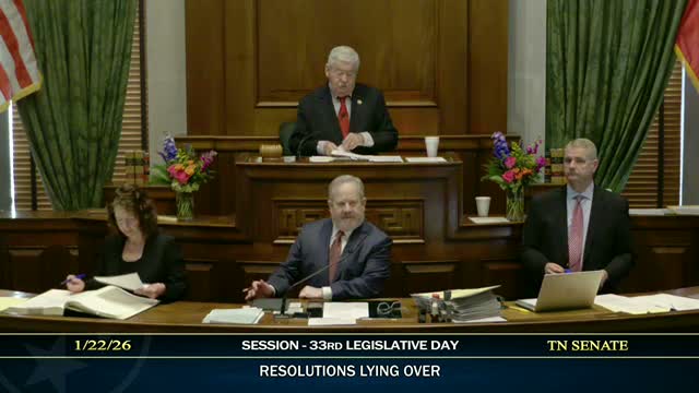 Tennessee Senate suspends next week’s sessions, sets interim bill-filing deadlines amid weather forecast