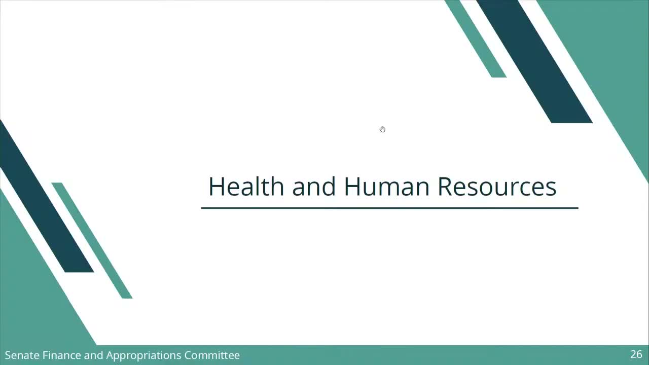 Staff flags Medicaid forecast increases and several proposed savings and benefit limits in SB 29/30