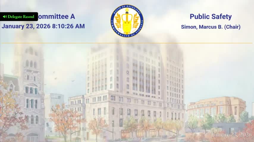 Committee reports bill clarifying voluntary Marcus Alert data retention to full committee