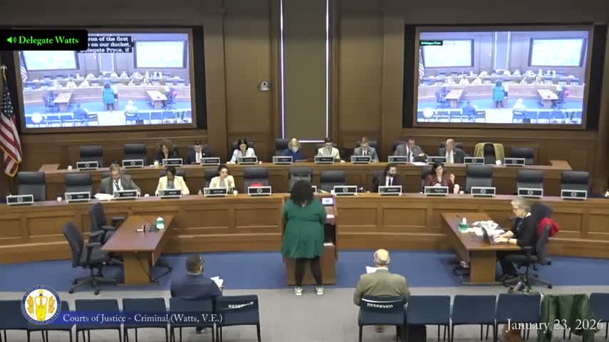 Subcommittee advances HB16 to credit incarcerated work toward court debt