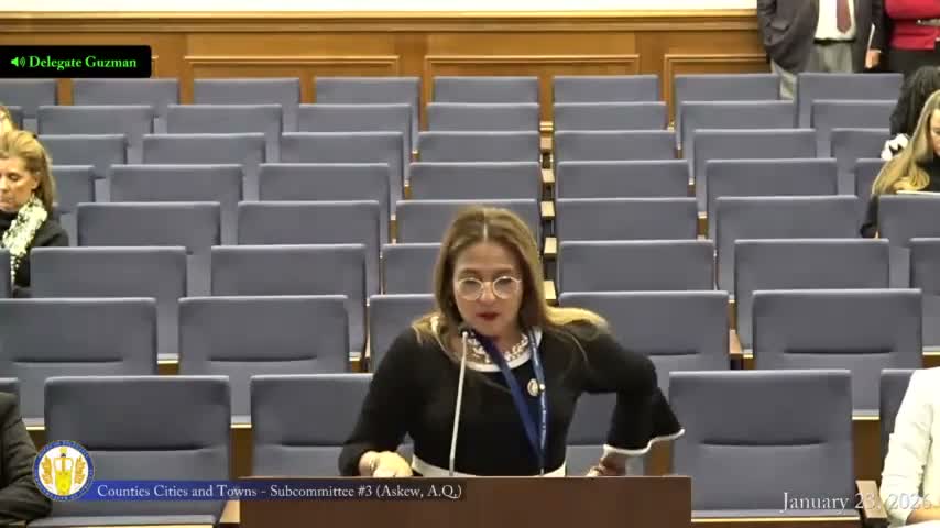 Subcommittee backs data-center water‑use disclosure bill after broad environmental support (HB496 reports 6‑1)