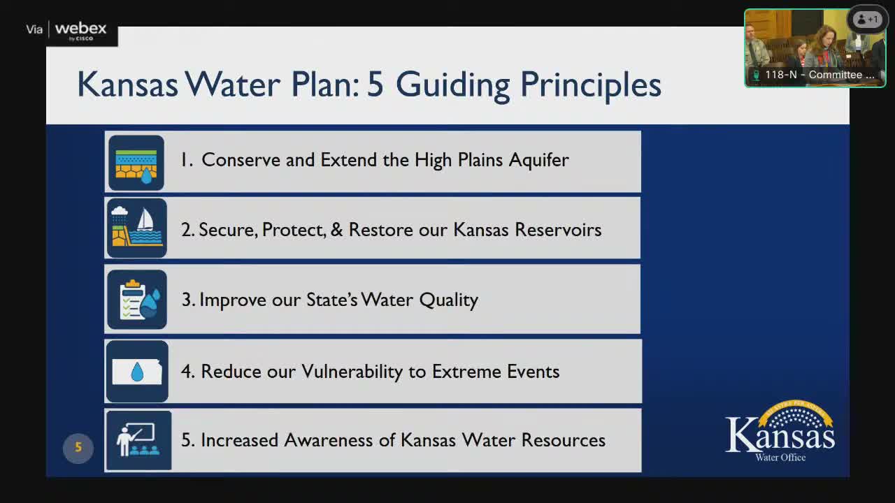Kansas water officials urge continued funding for reservoir restoration, aquifer conservation