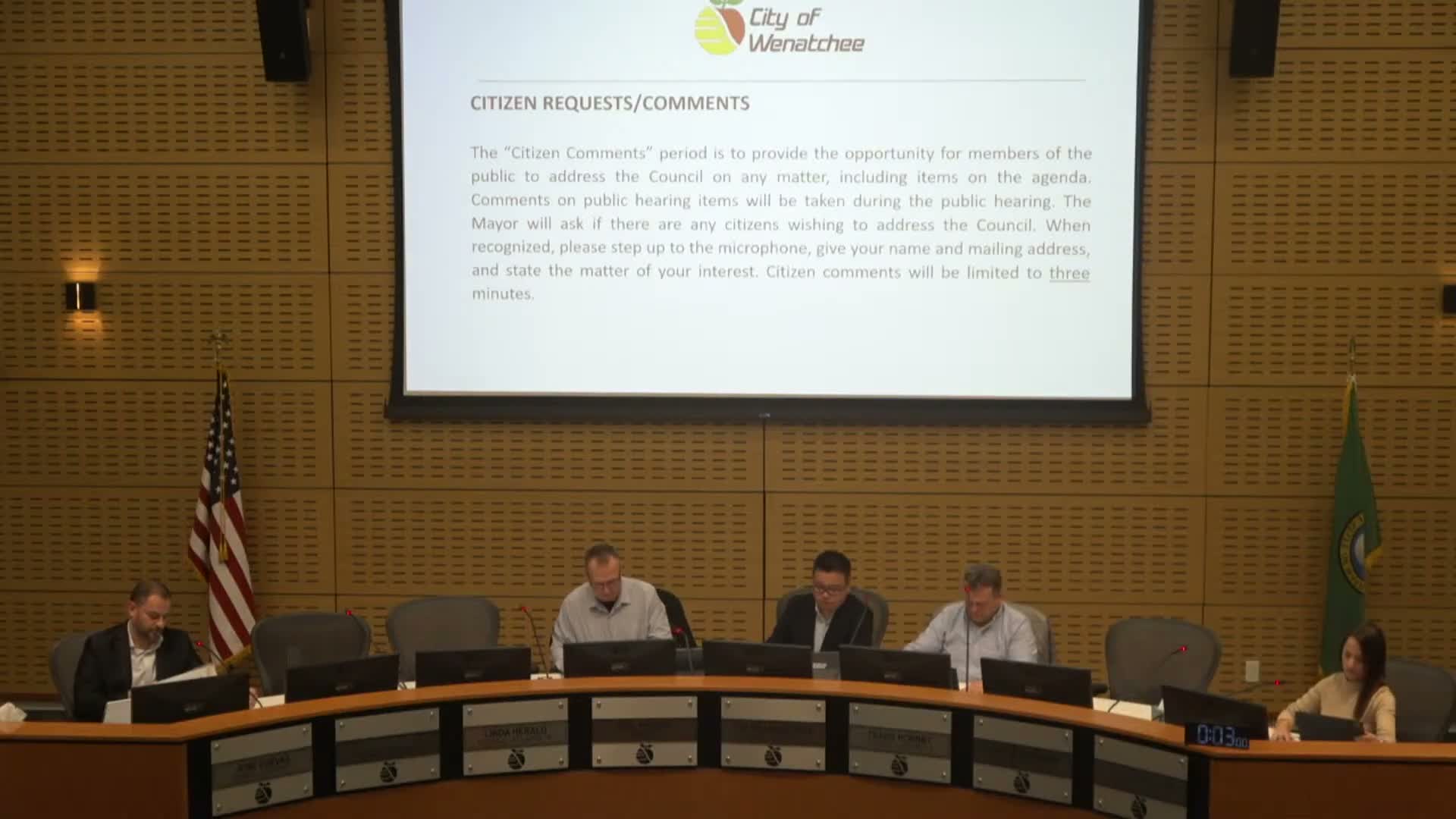 Wenatchee council approves consent agenda, code housekeeping and staffing ordinances