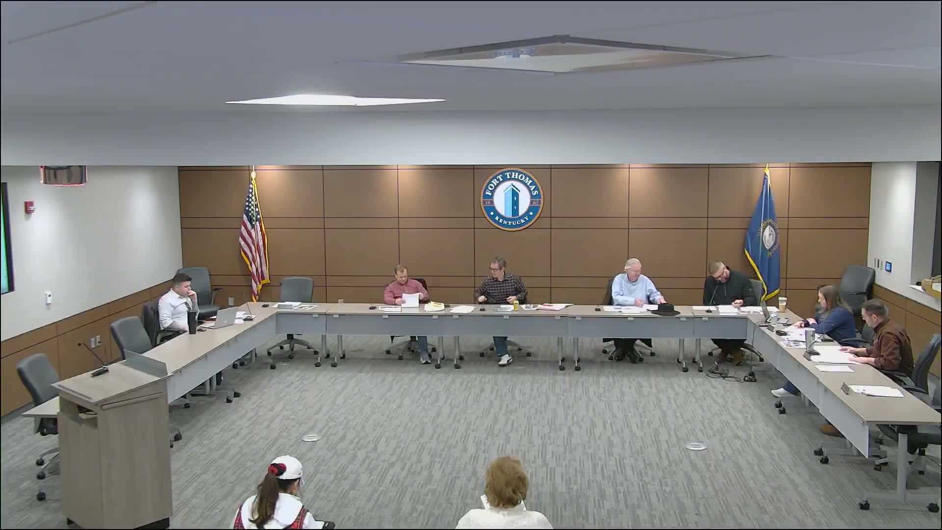 Design Review Board approves frosted glazing for members-only golf simulator at 26 N. Fort Thomas Ave