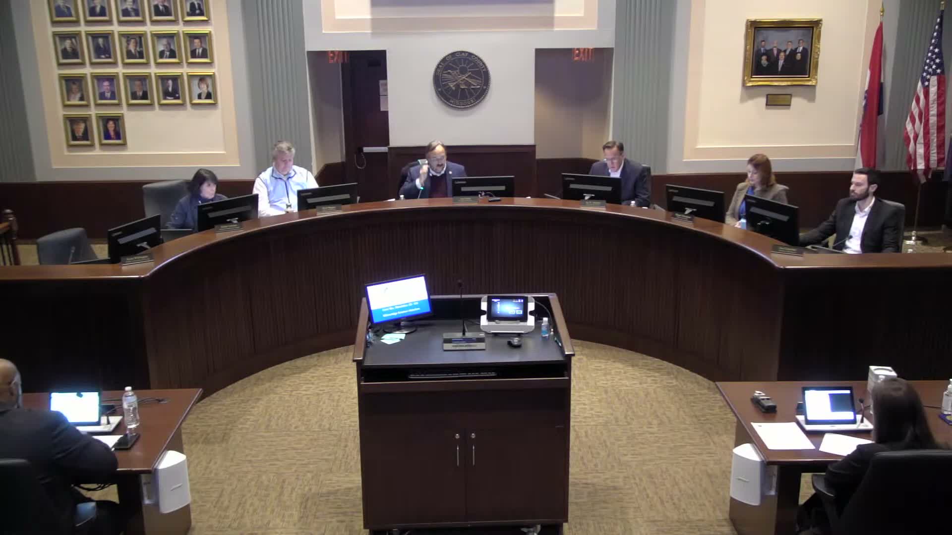 Clay County Commission approves vacation of 60-foot right-of-way in White Ridge Estates with revised deed split