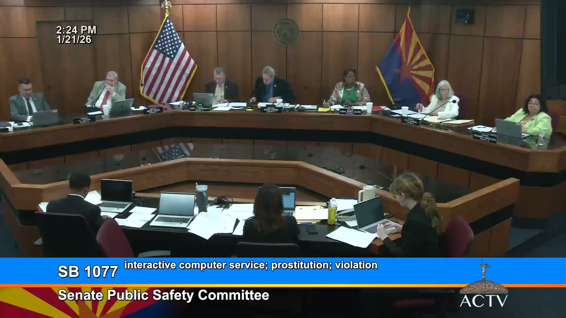 Committee advances bill targeting online facilitation of prostitution and child trafficking