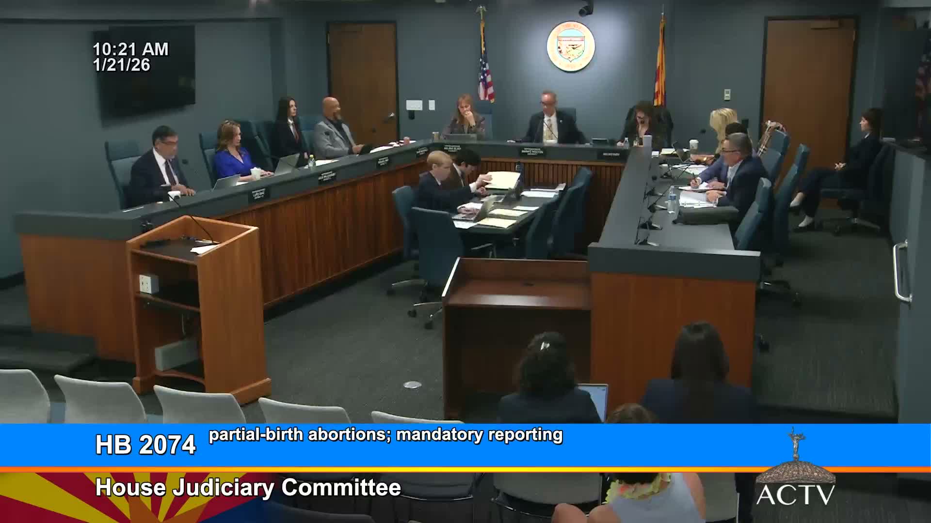 Arizona House Judiciary Committee advances package of bills on online consent, fetal protections, child support and public safety