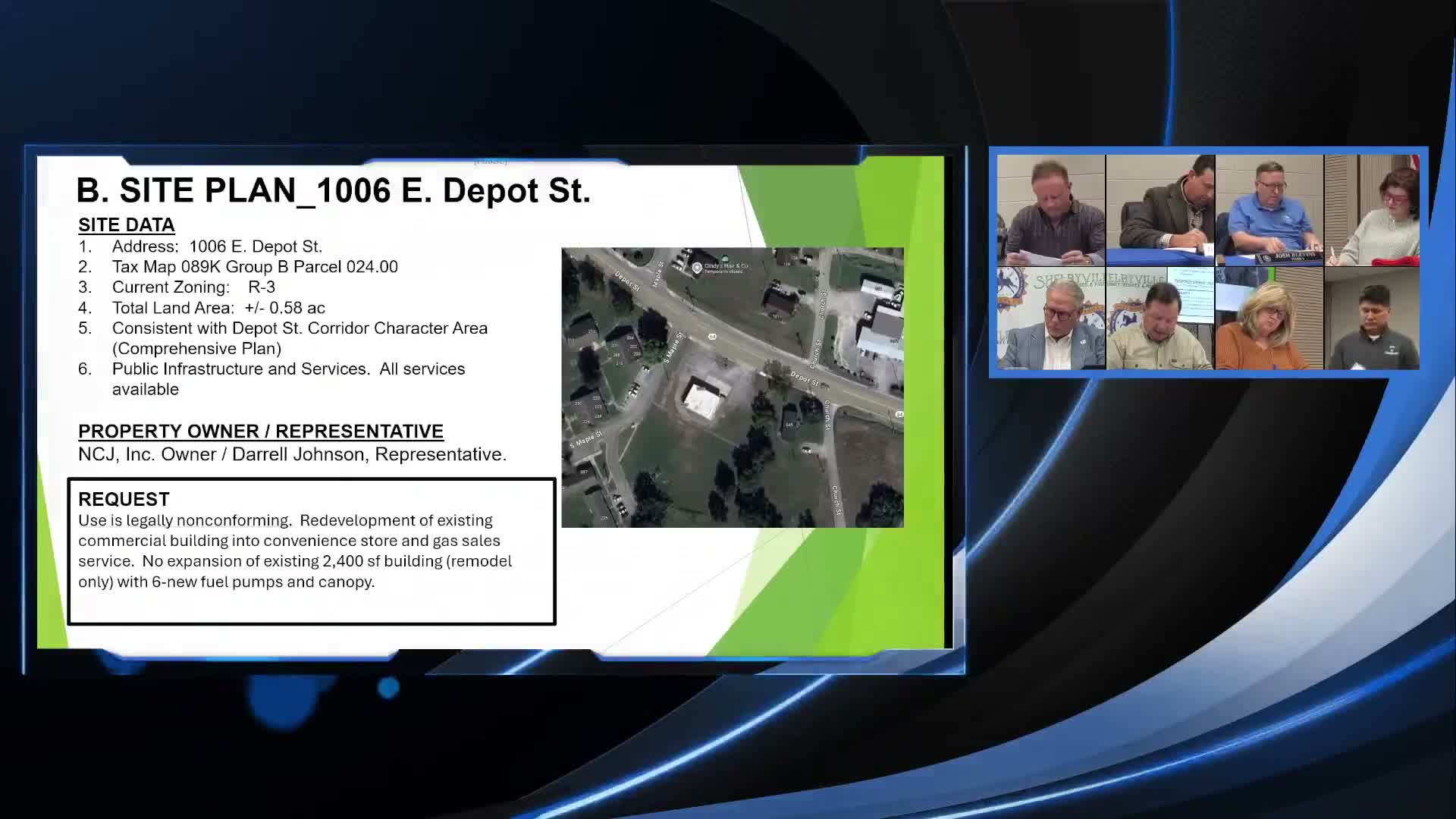 Planning commission approves conversion of East Depot property into convenience store with fuel pumps