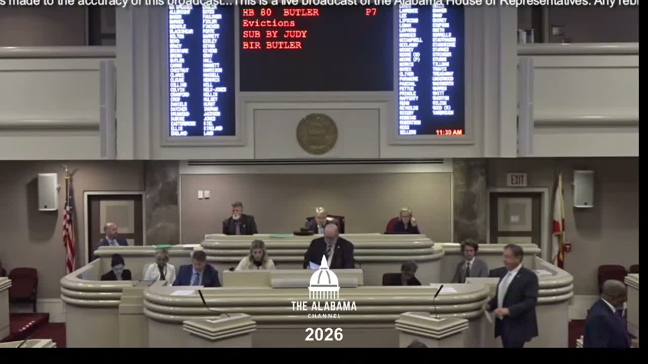 House codifies eviction notice and tenant-protection steps; landlords to handle property removal, sheriffs to maintain peace