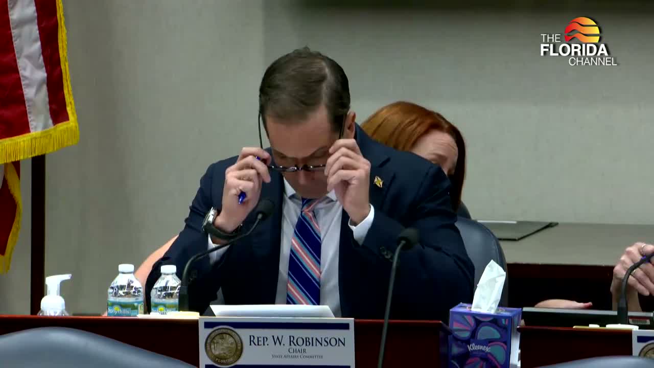 State Affairs Committee reports 15 bills favorably; local measures and record-exemption changes advance