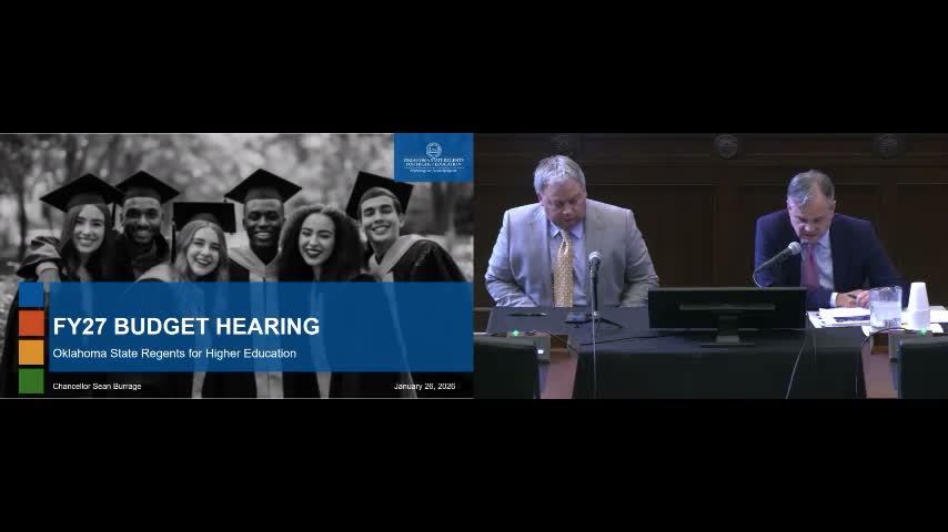 Regents ask legislature for targeted FY27 investments in workforce programs, campus repairs and student success