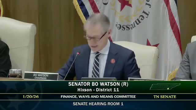 Senate committee adopts amendment for Nashville Speedway auto-auction exemption, recommends bill to calendar
