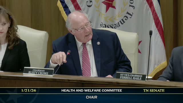 Senators Hear SB401 to Prevent Children's Medicaid Losses; Amendment Delays Effective Date to July 1, 2027