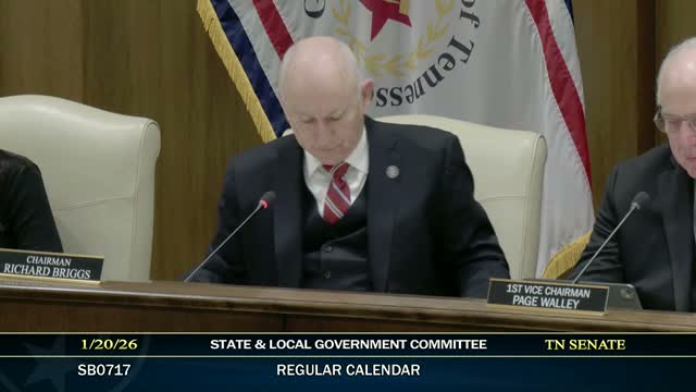 Committee delays bill to clarify utility franchise transfers after ownership changes