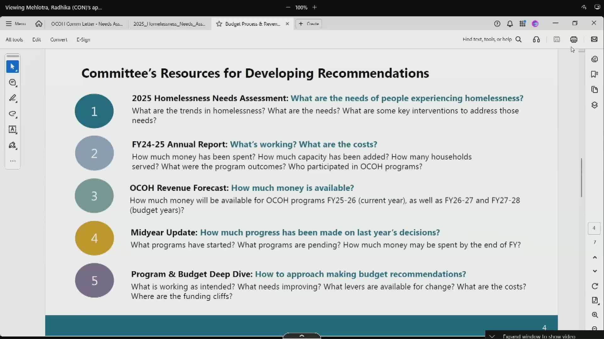 Committee hears FY27–28 budget kickoff and upbeat but uncertain revenue forecast