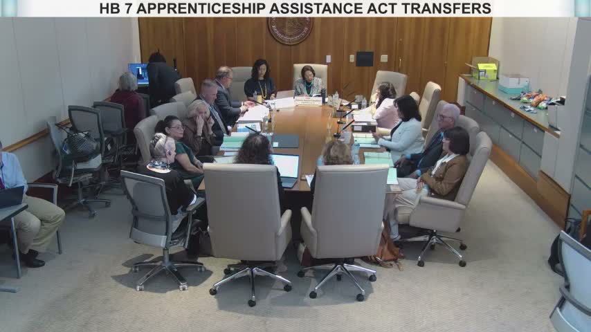 House committee gives do-pass recommendation to bill securing apprenticeship trust funding