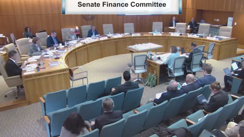 Senate Finance hears that $6.7 billion in unspent capital outlay is driving reforms to speed projects