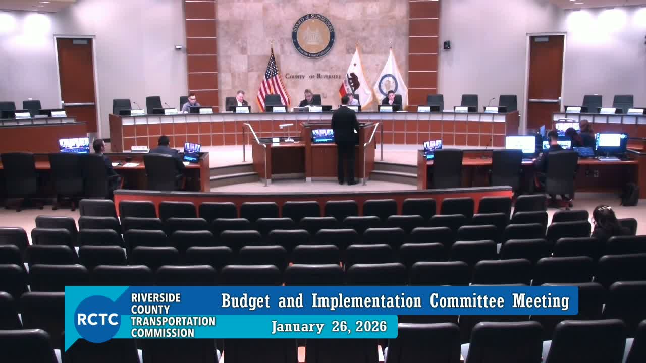 RCTC eyes CEQA relief for Coachella Valley Rail; federal requests included in House appropriations package