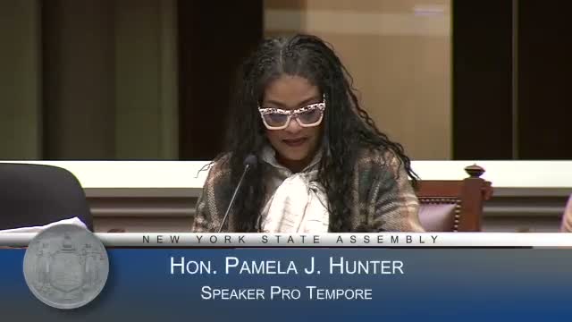 Assembly advances broad consent calendar and adopts numerous bills and resolutions