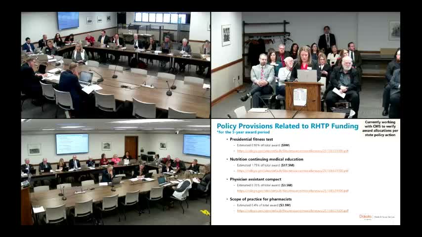 HHS links four policy actions to CMS scoring; legislators ask whether requirements would apply statewide