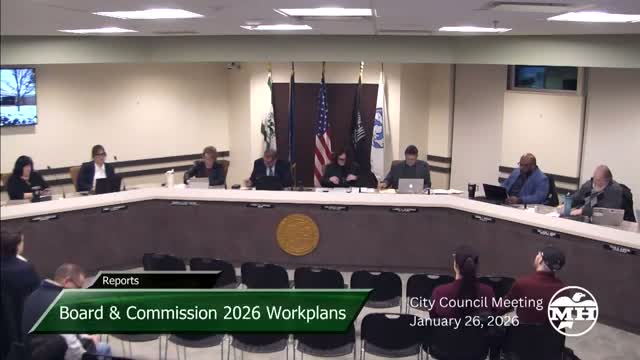 Council approves 2026 boards and commissions work plans and midyear budget amendments