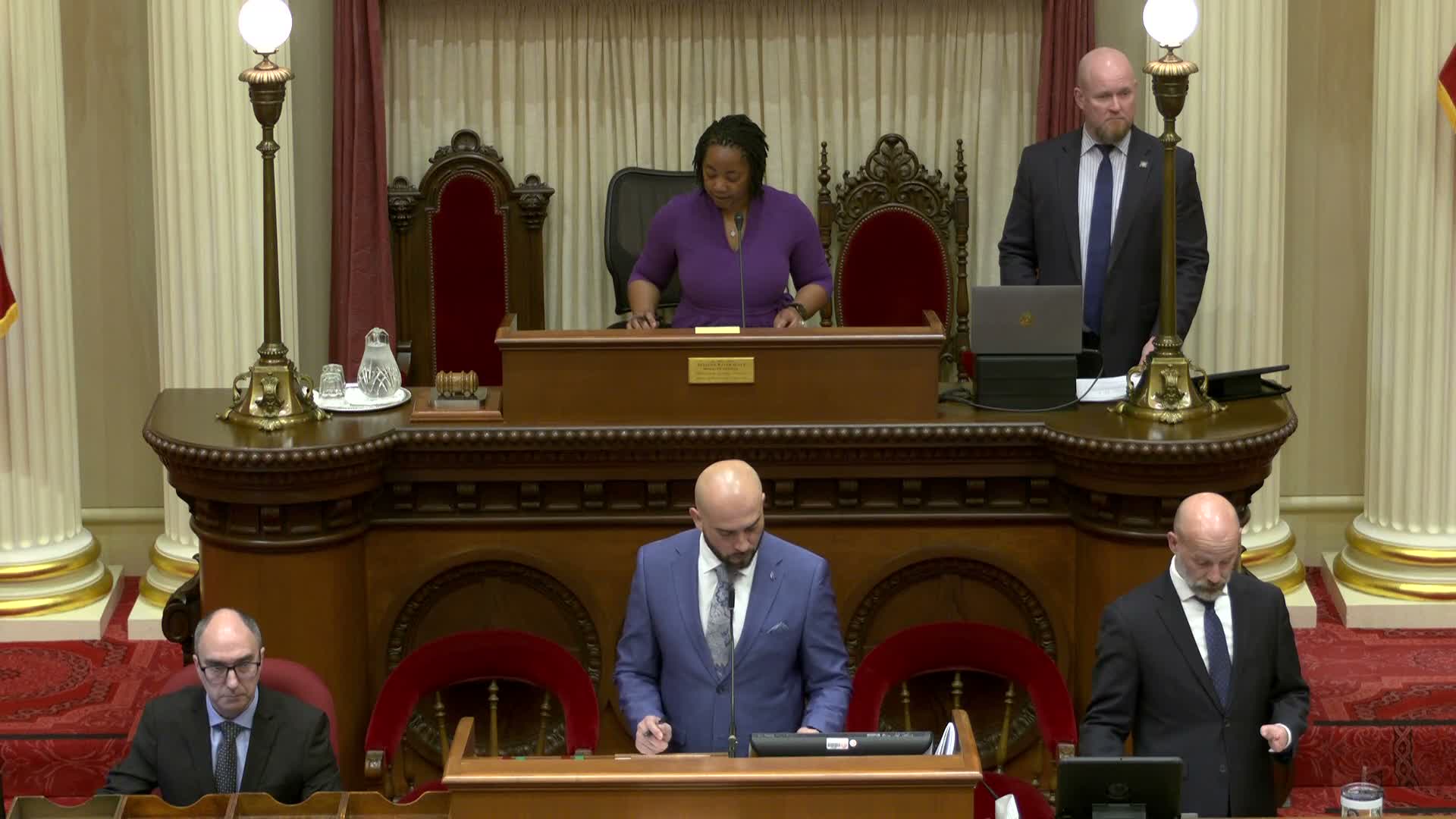 Senate moves SJR 9 (file item 52) to further consideration; amendments adopted 29-10