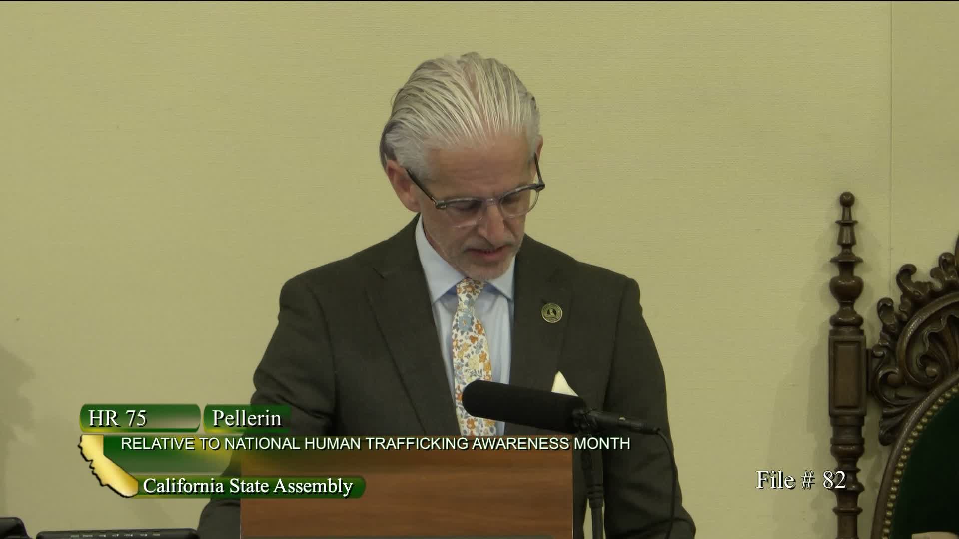 California Assembly Adopts Resolution Declaring January 2026 Human Trafficking Awareness Month