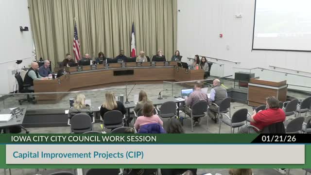 Iowa City presents 2026–2030 CIP with streets, transit and federal grants at center
