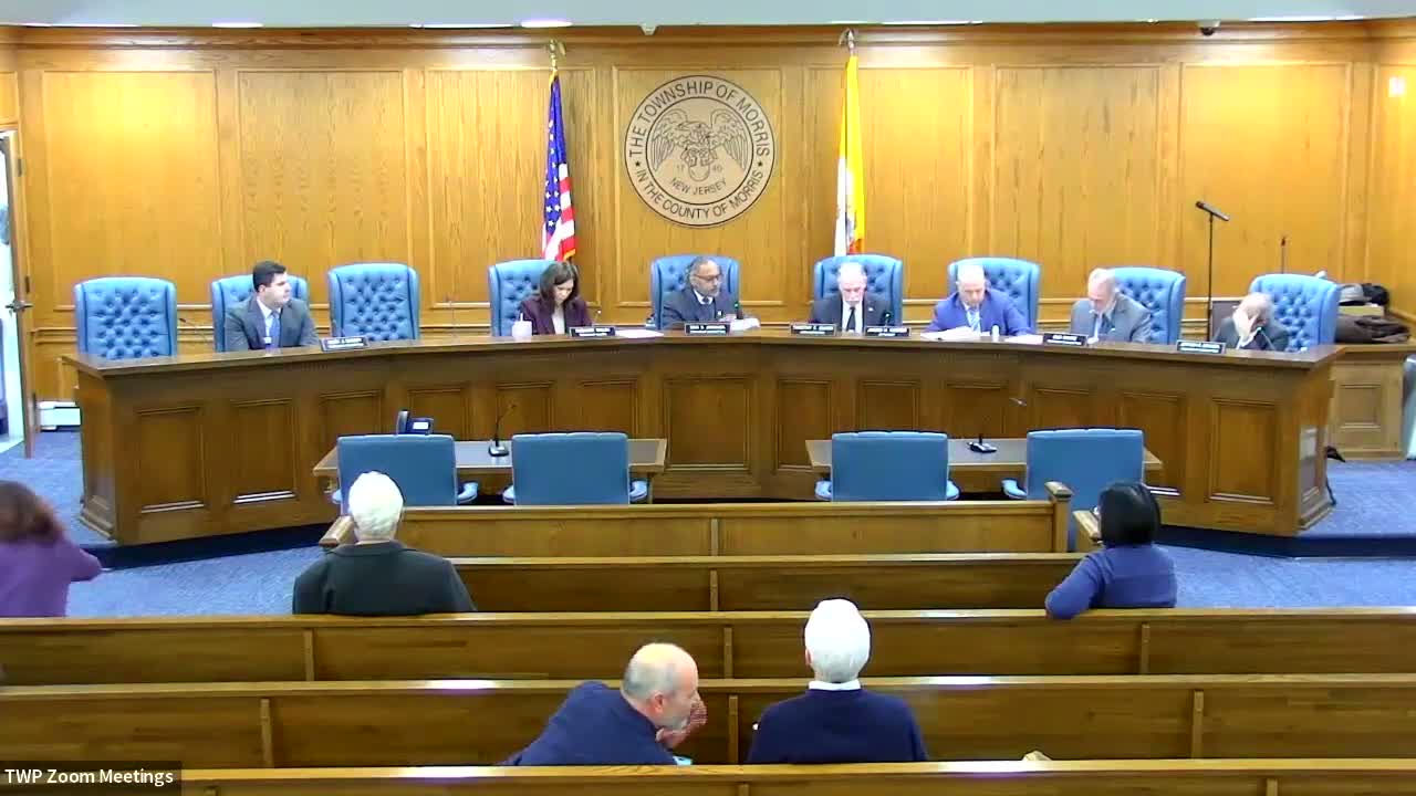 Morris Township Committee introduces three ordinances for public hearing Feb. 18