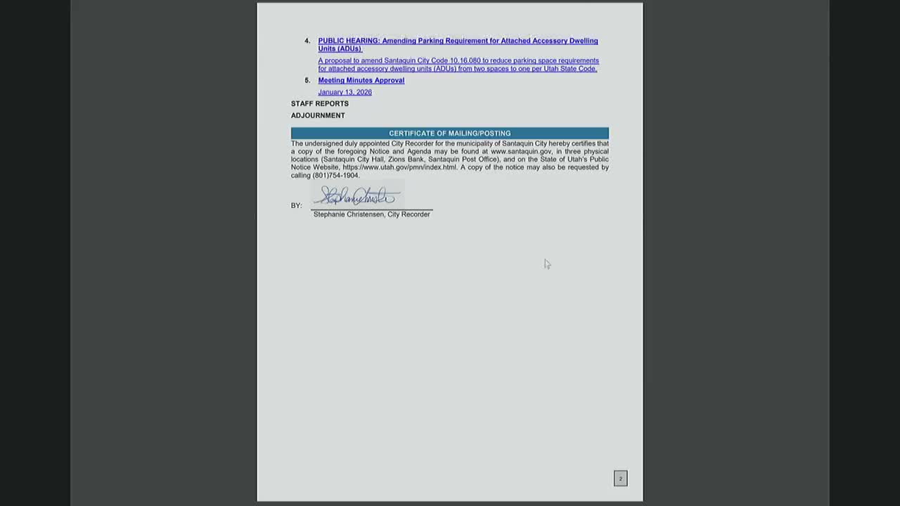 Commission backs state-aligned change to require one parking space for internal ADUs