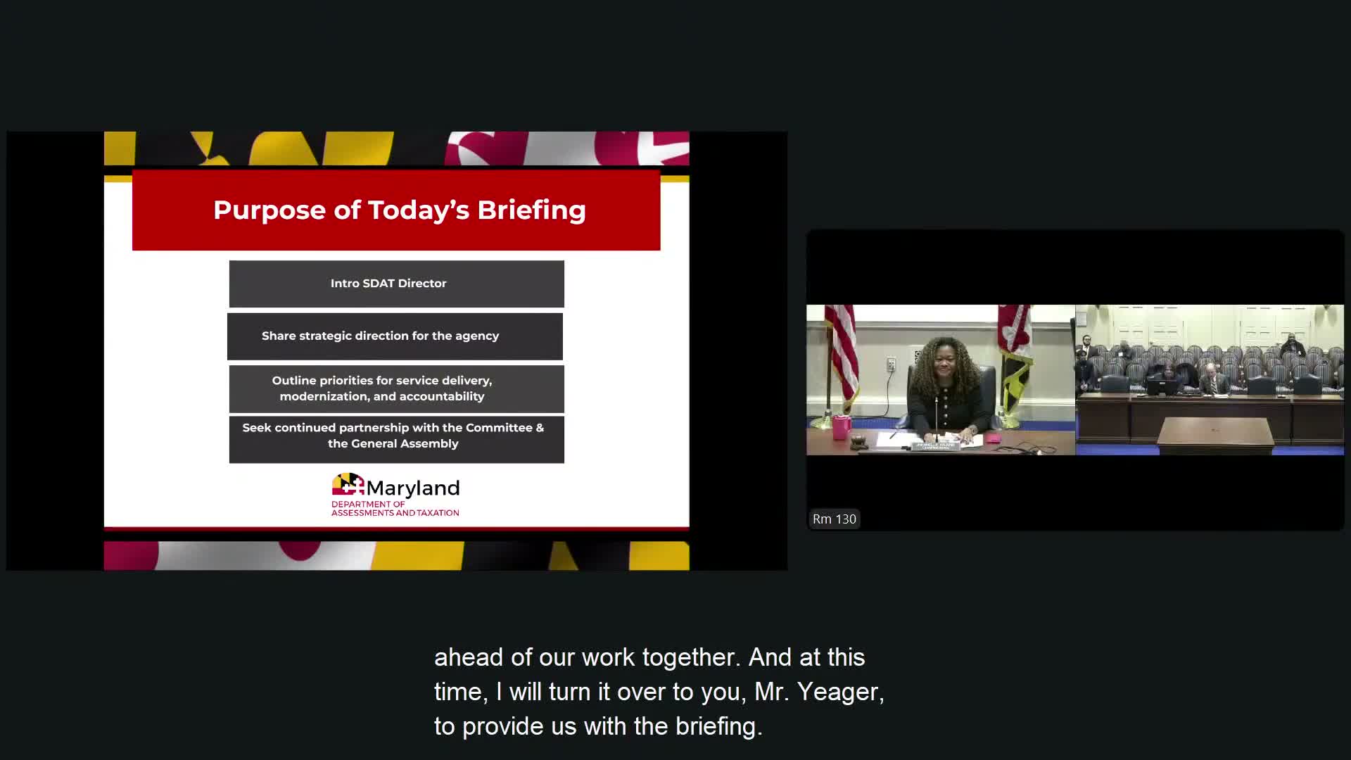 SDAT director outlines modernization push: cloud filings, AI deed pilot and new CRM