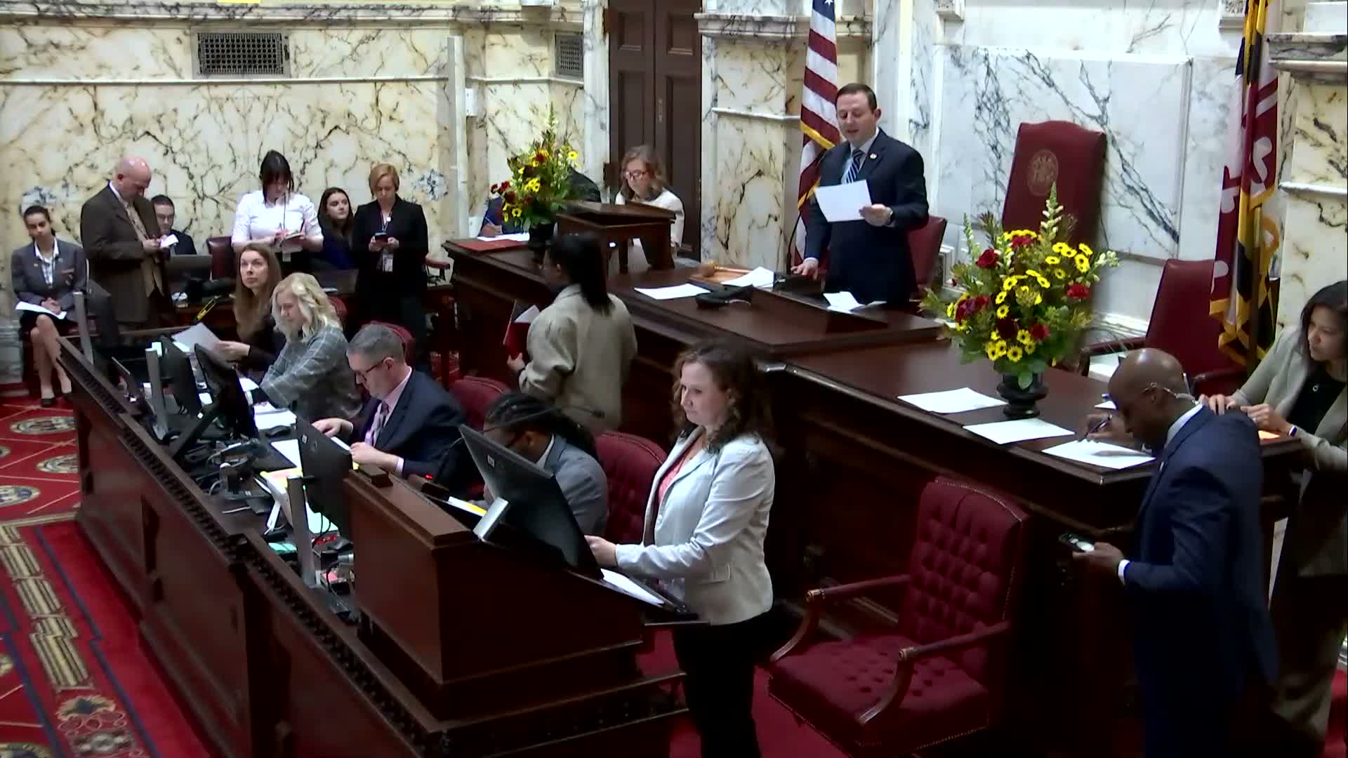 Maryland Senate adopts Rule 116 in unanimous roll call