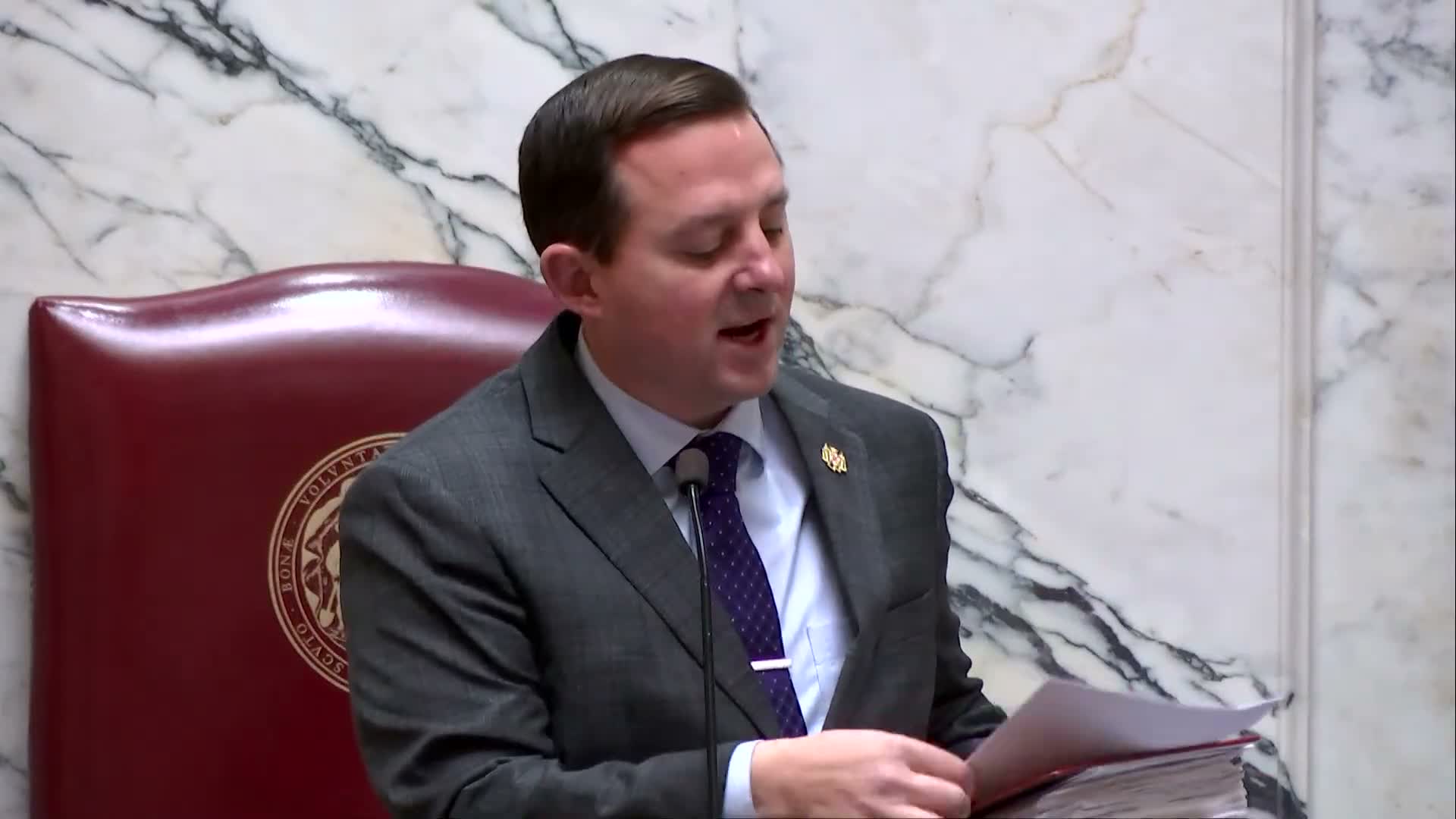 Senate introduces bill on property-tax relief for public safety families and refers bond initiatives to capital budget subcommittee