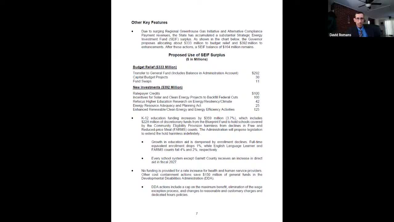 Hold-harmless boosts K–12 funding while disparity grants and retirement shifts squeeze some counties