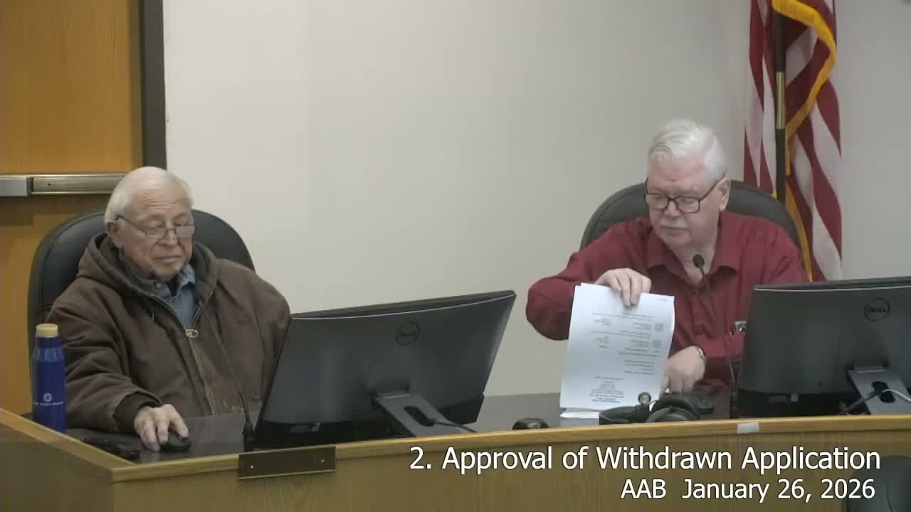 Mendocino County meeting accepts six protest withdrawals, approves minutes and adjourns quickly