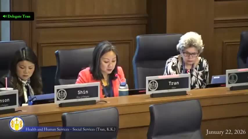 Subcommittee pauses Delegate Clark’s universal child-health bill, requests study of 9,000 uninsured children