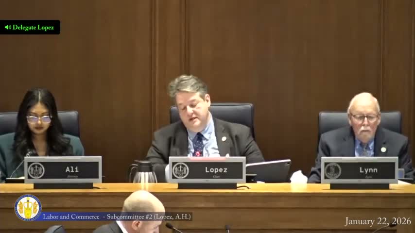 Subcommittee reports HB238 substitute to bolster enforcement against wage theft; business groups urge caution