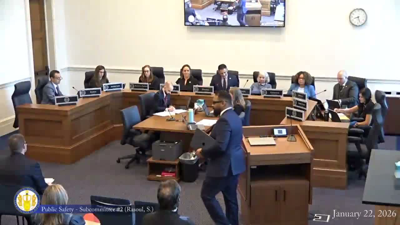 Panel adopts amendment and advances deaths‑in‑custody reporting bill with 10‑day reporting window