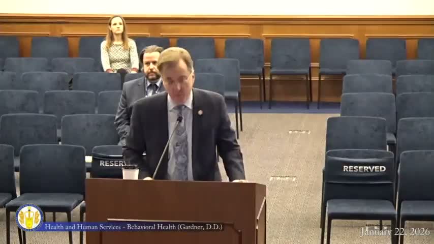 Subcommittee backs bill to add recovery specialist, gaming-enforcement rep to problem-gambling advisory committee