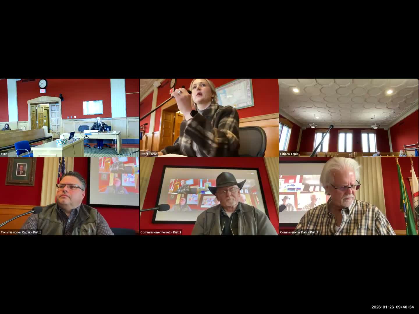 County to request sole‑source approval to replace juvenile‑facility fire panel; custodial staffing discussed amid tight reserves