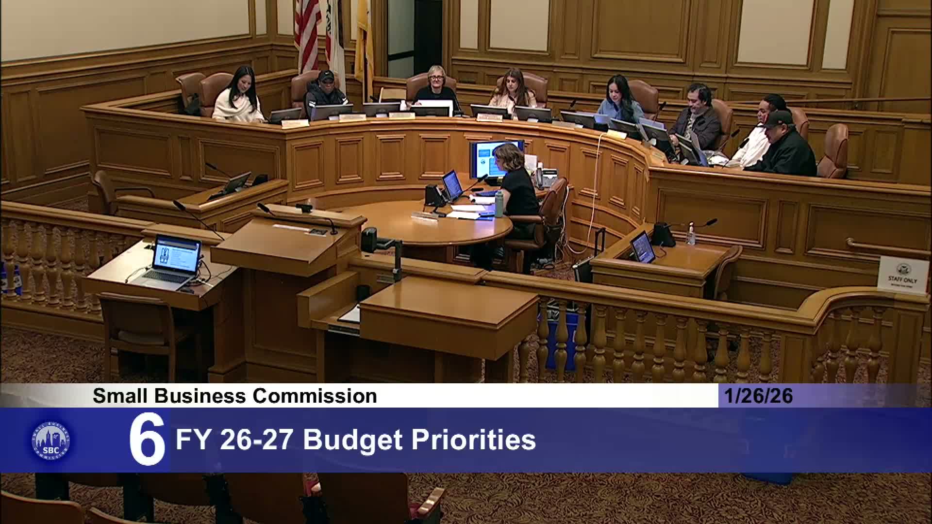 Commission approves minutes, elects officers and closes meeting