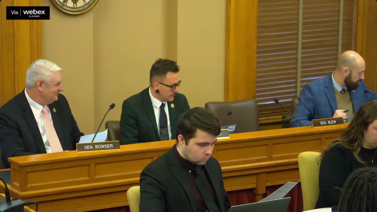 Senate Ag & Natural Resources panel restores most Agriculture reappropriations, adds Quivira reporting proviso