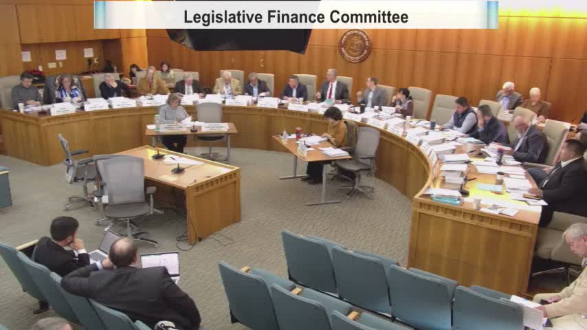 LFC approves minutes, endorses staff legislative slate and reviews cash-balance report