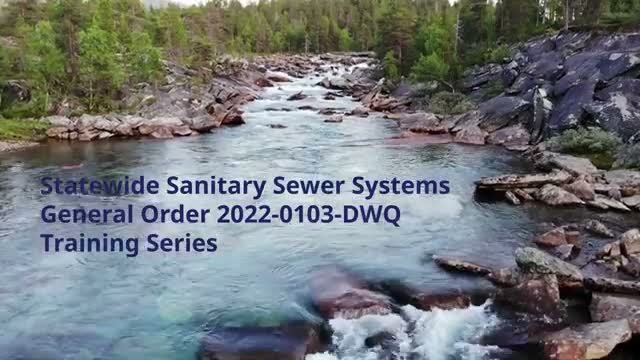 State Water Resources Control Board training shows how to submit draft sanitary sewer spill reports to CWIX