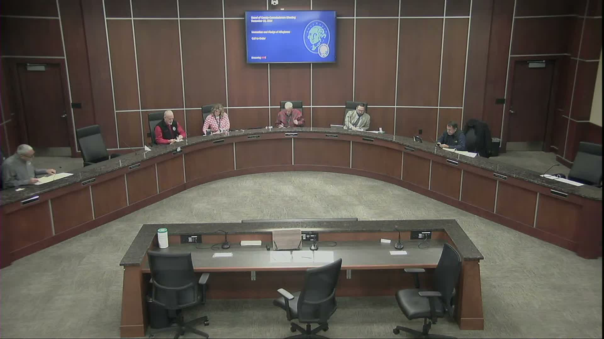 Washington County meeting votes 4-0 to enter closed session
