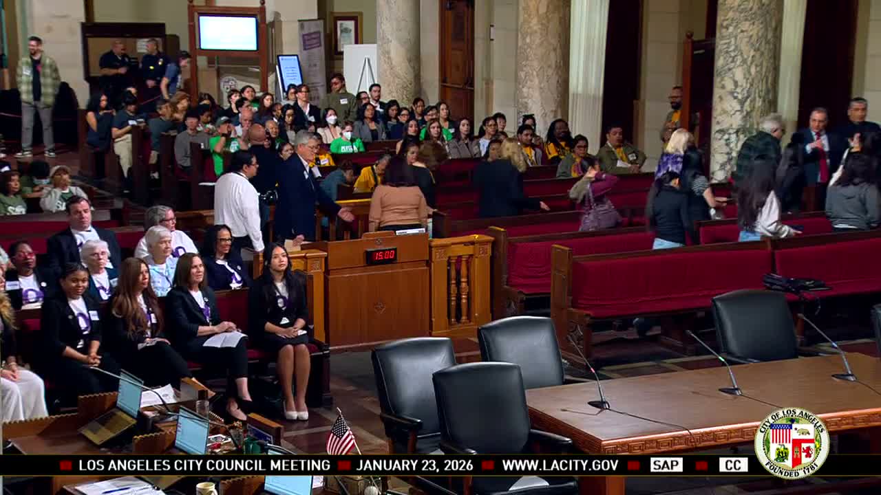 Los Angeles City Council recognizes Mount Saint Mary's University on 100th anniversary