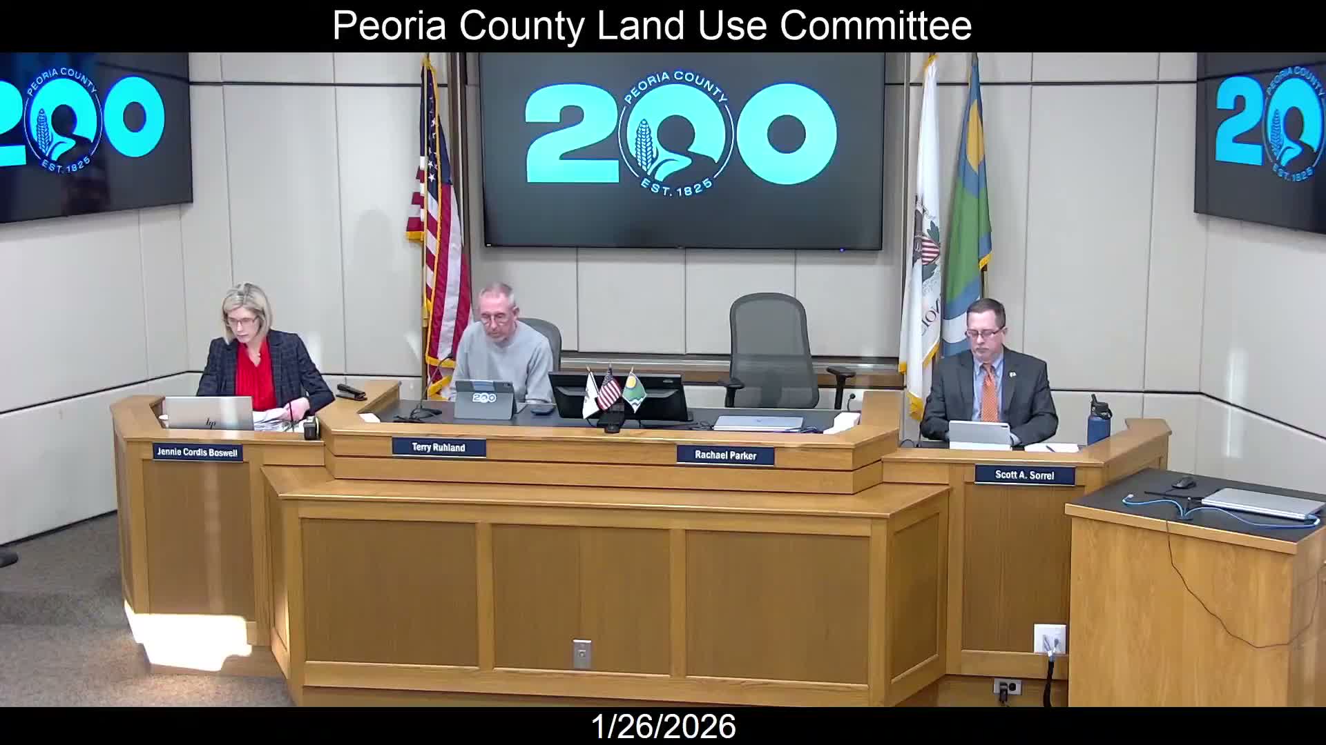 Peoria County considers special-use request to split 42‑acre Logan Township parcel