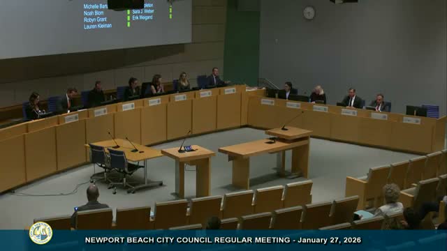 Newport Beach council rescinds general plan amendment after referendum petition qualifies