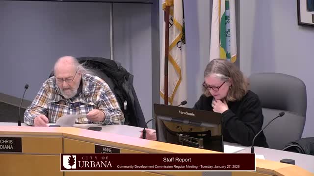 Urbana staff outlines annual action plan timeline, social-service grant window and PIT count update